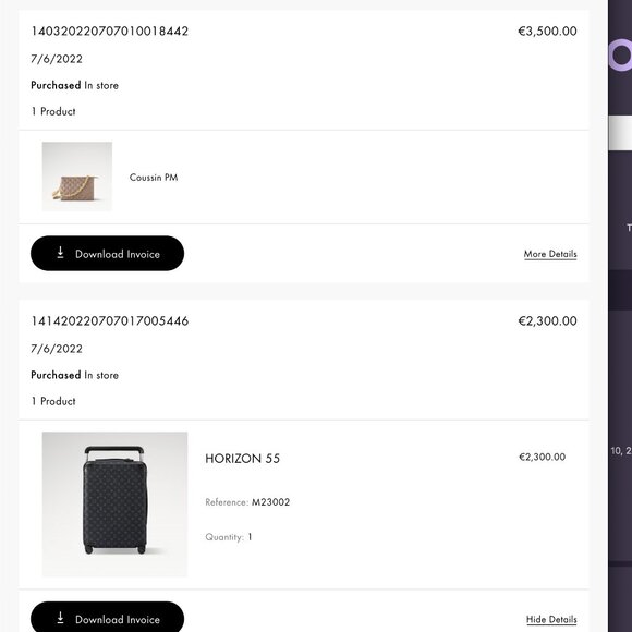 Louis Vuitton Suitcase CARRY ON - Picture 9 of 9